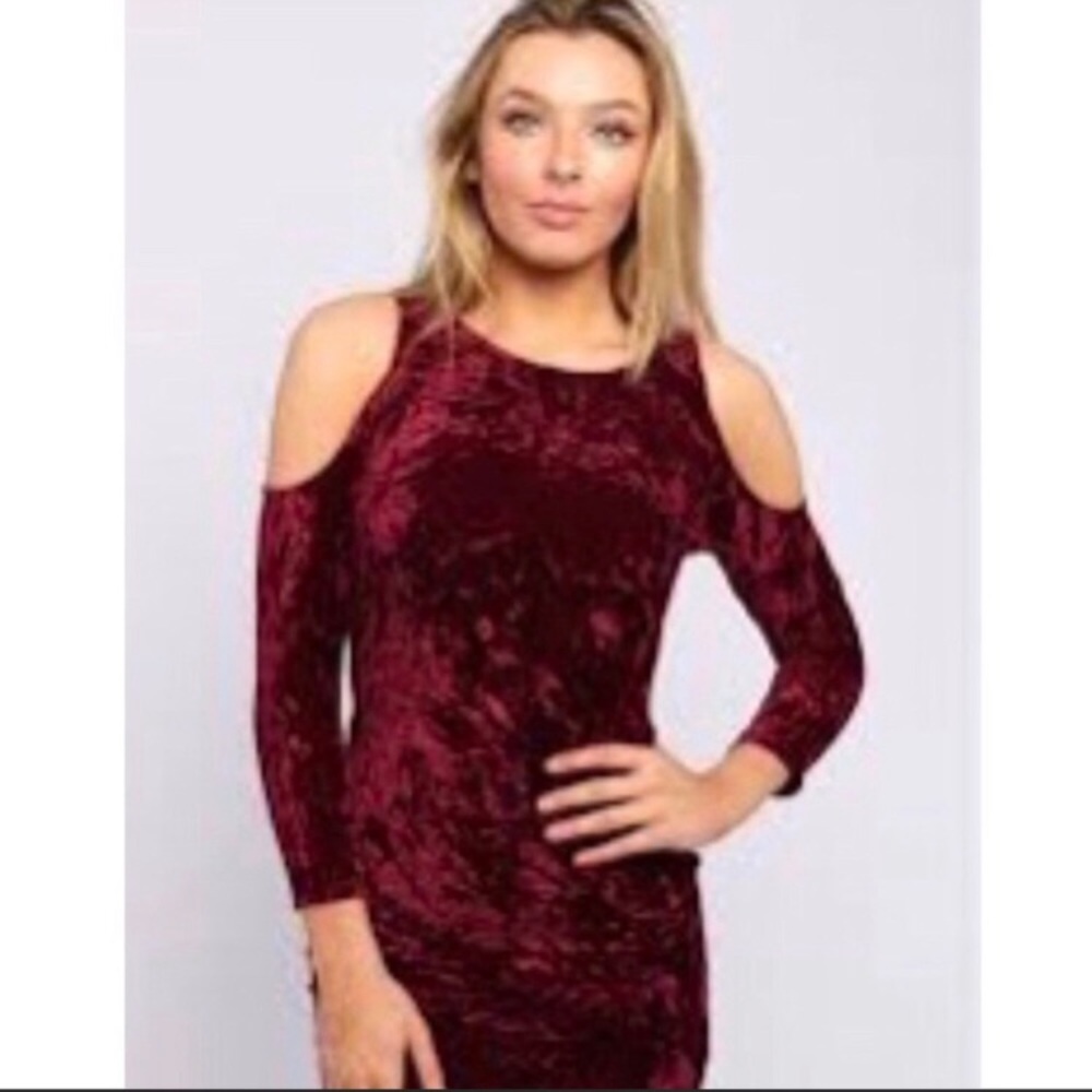 NWT WHBM Velvet Dress Size Large
